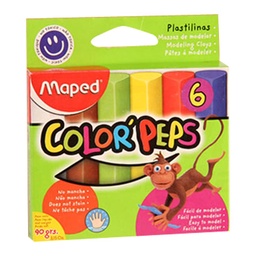 Plastilina Maped Color'peps 6 Colores 90 gr