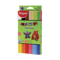 Plastilina Maped Color´peps 12 Colores 180 gr