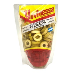 Aceitunas Verdes Yovinessa    en Rodajas   Pouch 250 gr