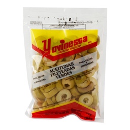 Aceitunas Verdes Yovinessa    en Rodajas   Sachet 80 gr