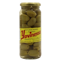 Aceitunas Verdes Yovinessa       Frasco 330 gr