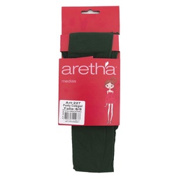 Media Colegial Panty Verde Talle 6-8