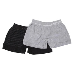 Boxer Hombre Liso y Rayado Pack x2 uni Talle S