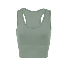 Top Dama Verde Cintura Alta Talle S