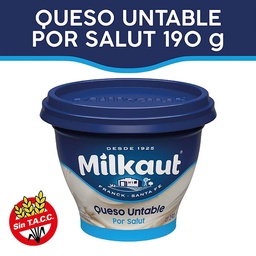 Queso Untable Milkaut Por Salut 190 gr