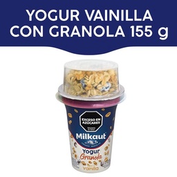 yog.entero C/granola Sab  Milkaut Pot 155 grm