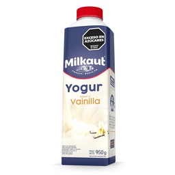 Yogur Bebible Entero Sabor Vainilla Milkaut 950g