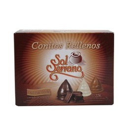 Conitos Relleno con Dulce de Leche Sol Serrano Cja 228 grm