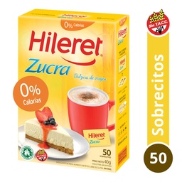 Edulcorante Hileret Zucra Caja Sobres x 50