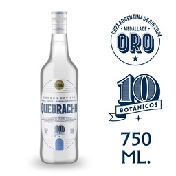 Gin London Dry Quebracho 750ml