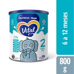 Leche en Polvo  6 A 12 Meses Vital 800g