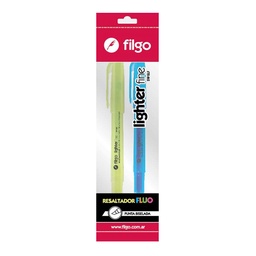 Resaltador Filgo Lighter Fine Varios Colores 2 Unidades