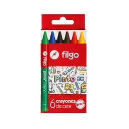 Crayones Filgo 6 Unidades