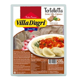 Tortelletis Pollo,carne y  Villa Dagri Bli 500 grm