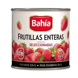 Frutilla Enteras Seleccionadas Bahia 520g