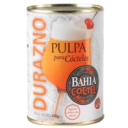 Pulpa Durazno para Cócteles Bahia 420g