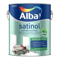 Esmalte Alba Satinol Balance Interior Blanco Satinado 1 l