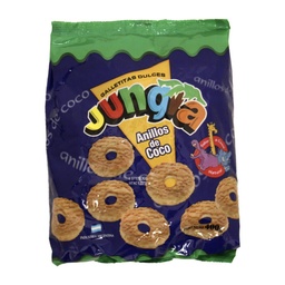 Galletitas Dulces Anillos de Coca Jungla 400g