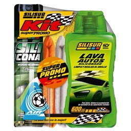 Kit C4 Shampoo Siliconado 600cc Silisur