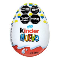 Huevo Chocolate con Leche con Capa Interna A Base de Leche Kinder 20gr