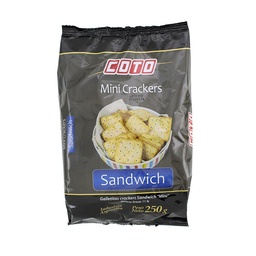 gall.crackers Mini Sadwich Coto Paq 250 grm