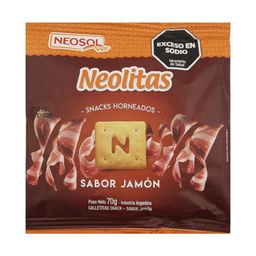 Galletitas de Copetin Sabor Jamón Neolitas 70g