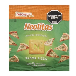 Galletitas de Copetin Sabor Pizza Neolitas 70g