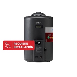 Termotanque A Gas Señorial 50 l Black Tsbg-50 Multigas