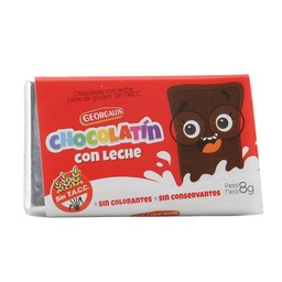 Chocolate con Leche Georgalos 8g