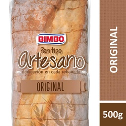 Pan Blanco Bimbo Artesano 500g