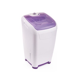 Lavarropas Semiautomático (Sin Bomba de Desagote) Columbia Carga Superior 10 kg Lsc10000 Blanco y Lila