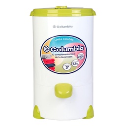 Secarropas Columbia Carga Superior 5.5 kg Blanco / Verde Hts5504