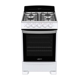 Cocina Multigas Drean 4 Hornallas Blanco Cd5502ab 55 cm