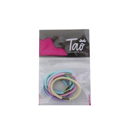 Elásticos Chau Ouch Colores con Metal Tao x 8 uni