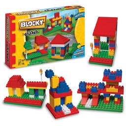 Bloques de Encastre Blocky Ciudad 70 Piezas