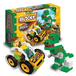 Bloques de Encastre Blocky 65 Piezas