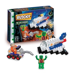 Bloques de Encastre Blocky X-plore 64 Piezas