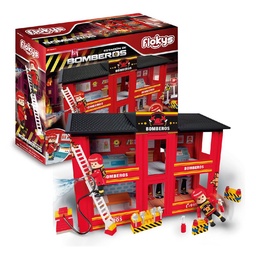 Set de Juego Flokys Estación de Bomberos