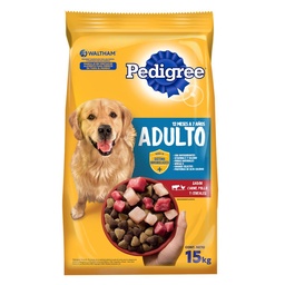 Alimento Adultos Pedigree 15 kg Carne, Pollo y Vegetales