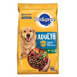 Alimento Adultos Pedigree 15 kg Carne y Vegetales