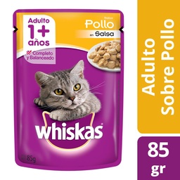 Alimento en Sobres  Whiskas 85 gr Pollo