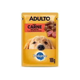 Alimento en Sobre Adultos Pedigree 100 gr Carne