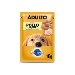 Alim. Perros Pollo Pedigree Pou 100 grm