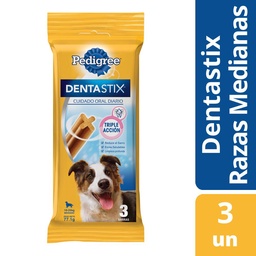 Cuidado Oral Diario  Pedigree Dentastix 3 Unidades