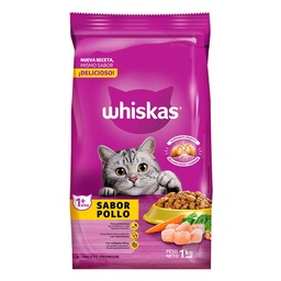 Alimento  Whiskas 1 kg Pollo y Leche