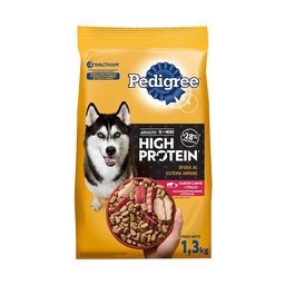 Alimento de Perros High Protein Sabor Carne y Pollo Pedigree 1.3 Kgm