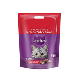 Snacks Sabor Carne Whiskas 40g