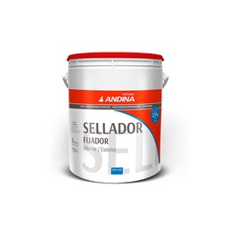 Sellador Fijador Al Agua Andina 4 l