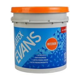 Latex Interior Evans 10 l