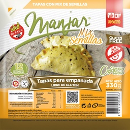 tap.empanada con Semillas Manjar Bli 330 grm